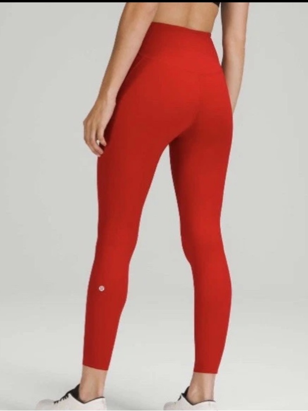 Lululemon Base Pace Tight 23" Dark Red Women’s Size 0 Nulux Gym Yoga Running